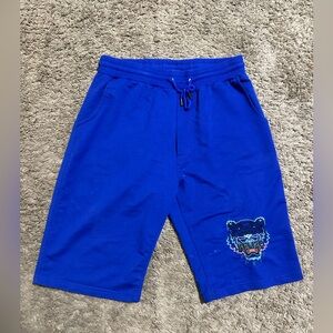 Vintage Kenzo Paris “deep blue” shorts 00s size 2XL